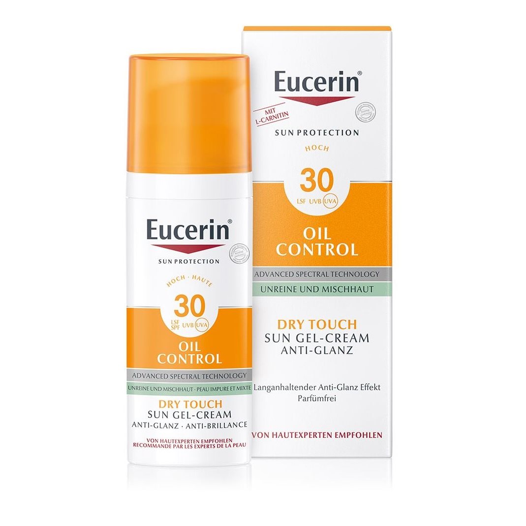 Sonnencreme Oil Control fürs Gesicht mit LSF 30 SUN Eucerin